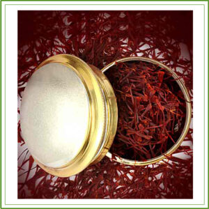Grade '1' Kashmiri Saffron-2 gm in Sterling Silver Case
